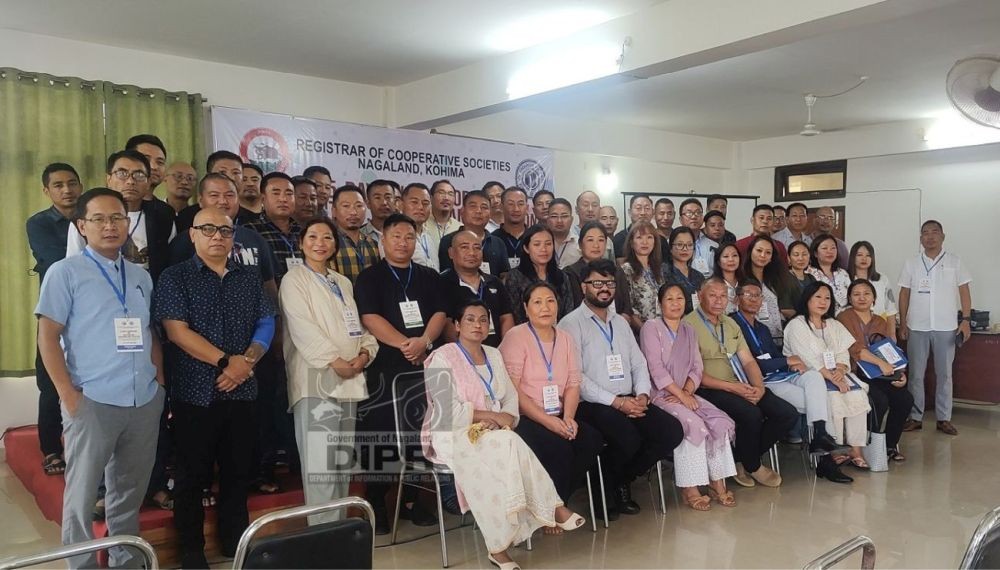 Workshop on accounting, auditing and taxation is underway at CTC Medziphema, organised by the Department of Cooperation from May 20 to 24. (DIPR Photo)