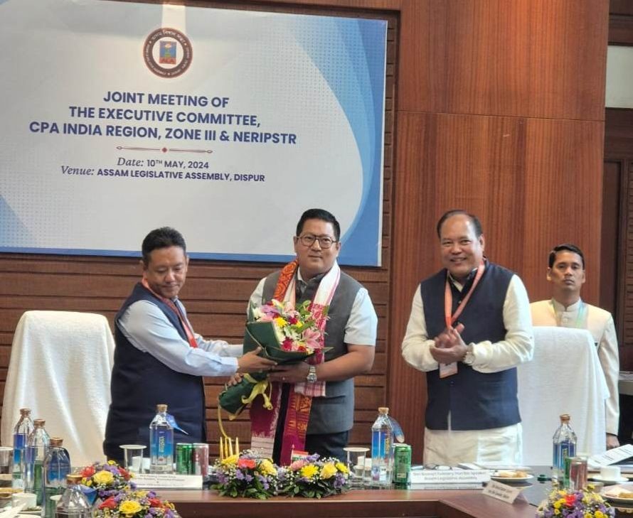 NLA Speaker, Sharingain Longkumer has been elected as the new Chairman of CPA, India Region Zone III and President, NERIPSTR on May 10.
