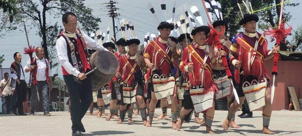 Cultural performance by Mangmetonglar Telongjem Kohima. (Morung Photo)