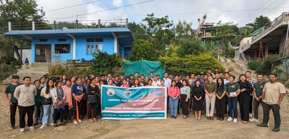 Annual review meeting of DMU Wokha under the Nagaland Forest Management Project  for the Financial Year 2023-24 was held at the Forest Colony Community Hall, Wokha on May 14.