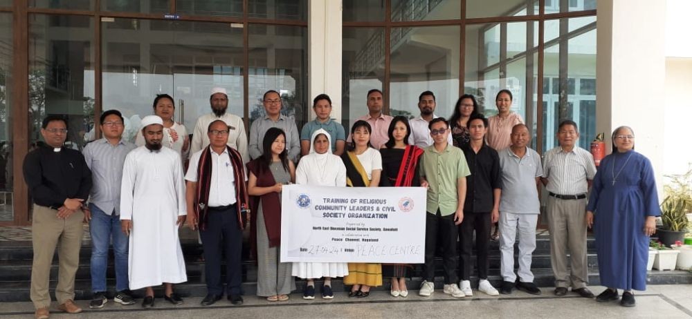 An Interfaith Leaders Meet on “Peaceful Co-existence” was convened at Peace Centre in Chümoukedima on April 27.