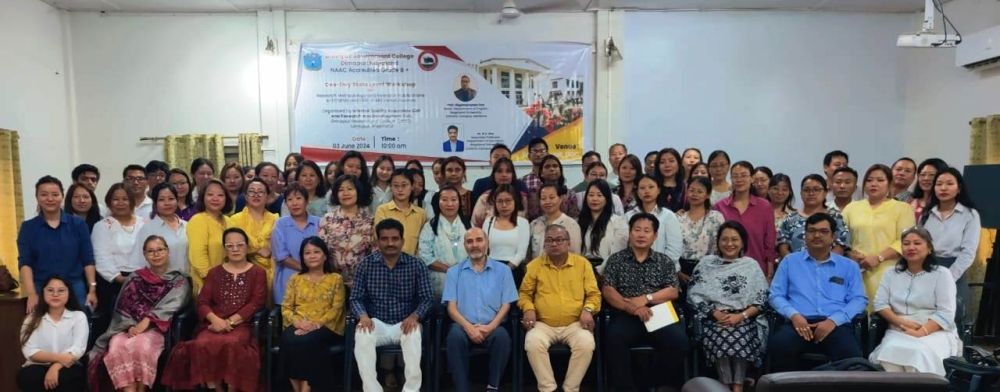 A state level workshop on research methodology and research publication in SCOPUS and UGC-CARE Listed Journals was organised by DGC on June 3.