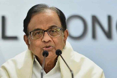 Congress leader P. Chidambaram. (IANS Photo)