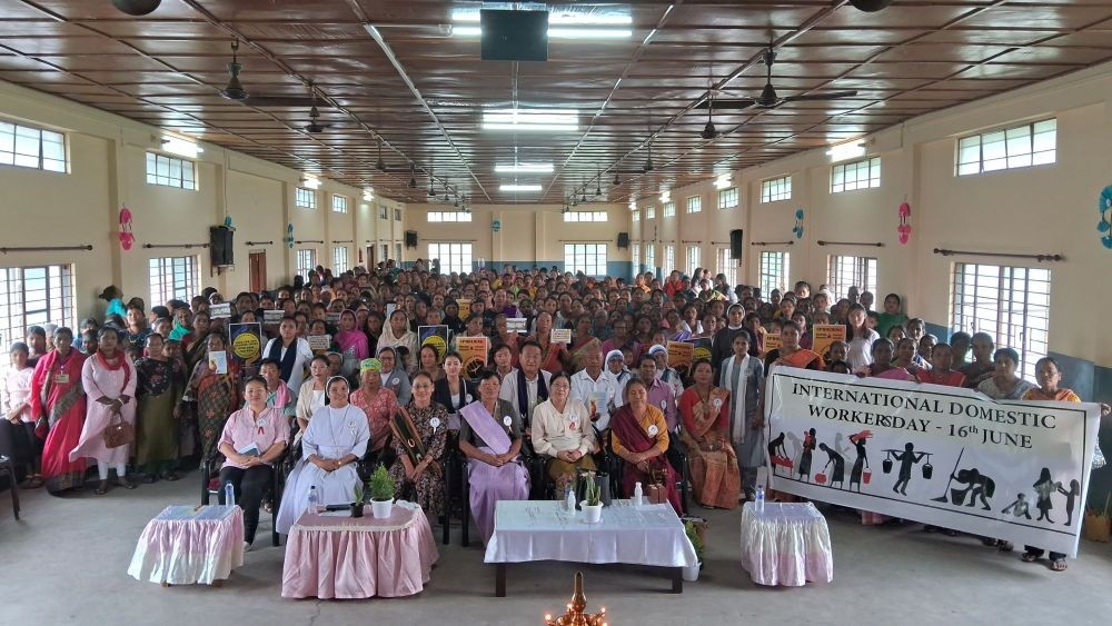 NDWM Nagaland Region in collaboration with Assisi Centre for Integrated Development and All Nagaland Domestic workers Union commemorated International Domestic Workers Day on the theme, “Care for those who care for them” on June 15.
