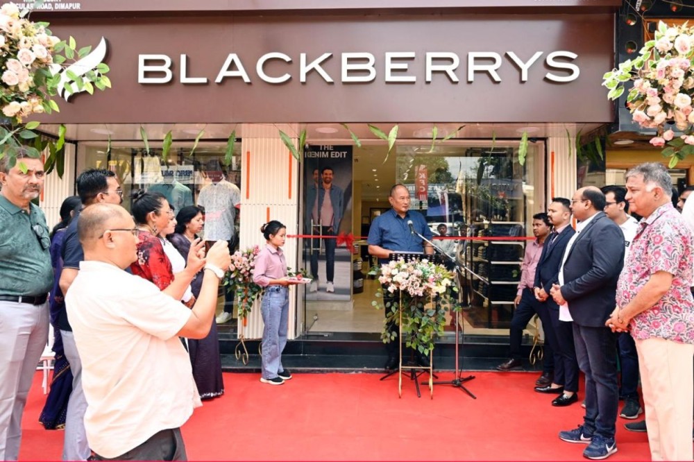 Blackberrys exclusive outlet in Dimapur re-launched with a fresh new look on June 10.