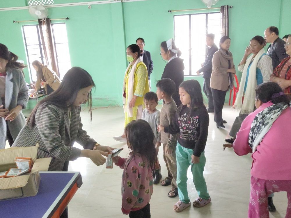 ORS and Zinc to be distributed to children during the launching programme of Stop Diarrhoea Campaign at conference hall, District Hospital Zunheboto on July 1.