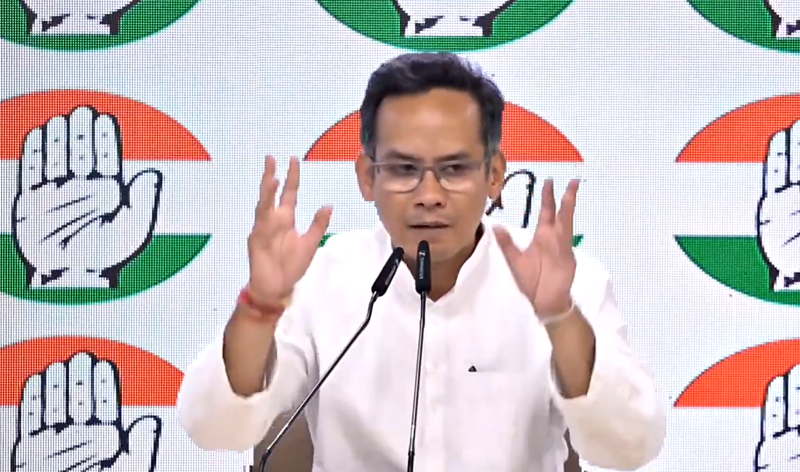 Gaurav Gogoi. (IANS Photo)