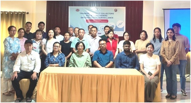Training for Insect Collector was organised by National Vector Borne Disease Control Programme, in collaboration with USAID-NISHTHA/Jhpiego was held at Hotel Acacia, Dimapur on July 2 and 3.