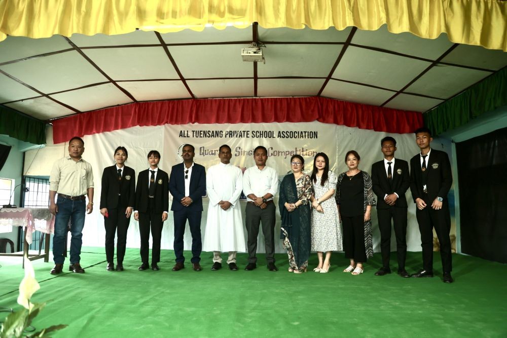 Winners of the competition with the guest of honour, members of ATPSA and teacher guides. (Morung photo)