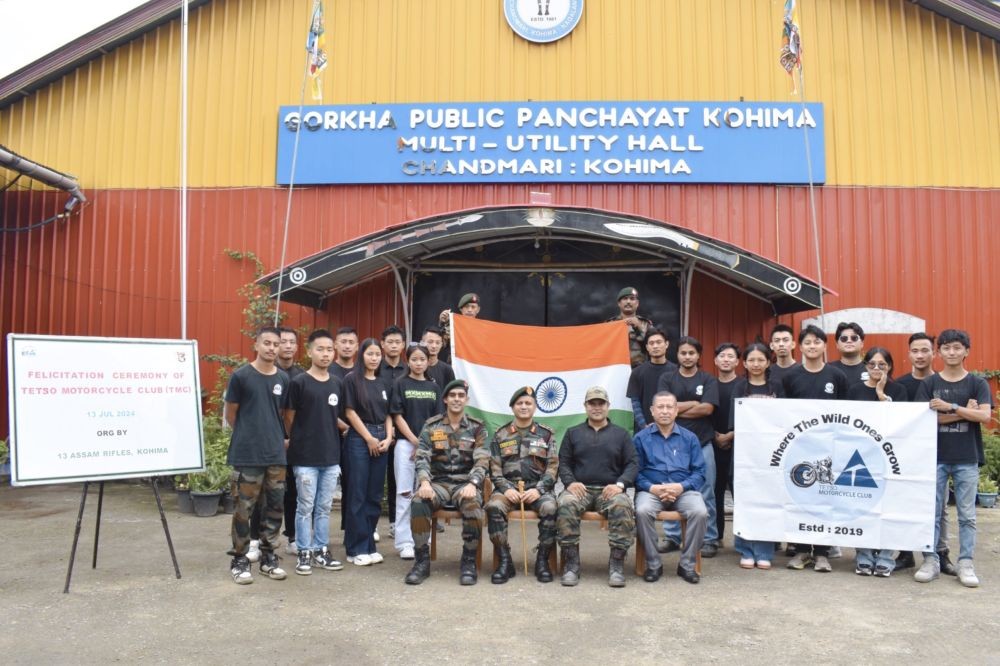 A felicitation programme to honour the outgoing members of Tetso Motorcycle Club was held at the Gorkha Public Panchayat Hall, Kohima on July 13.