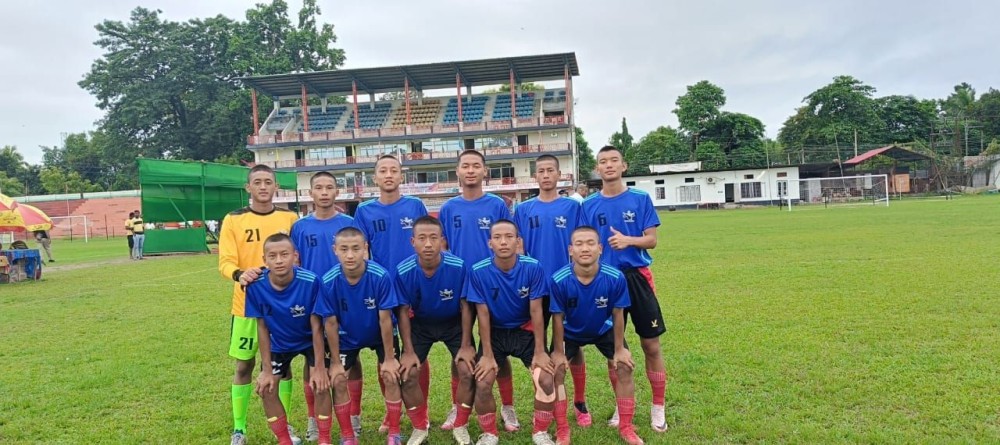 The Nagaland Junior boys team.
