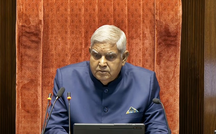 Rajya Sabha Chairman Jagdeep Dhankhar. (IANS Photo)