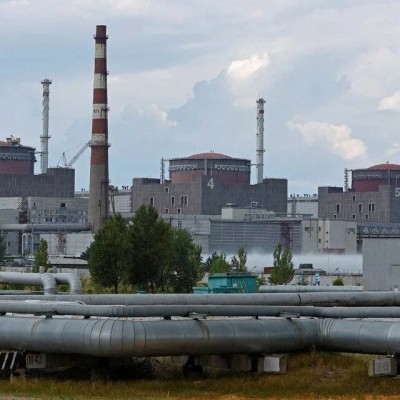 Ukrainian UAV caused fire in Zaporizhzhya Nuclear Power Plant area: Russia