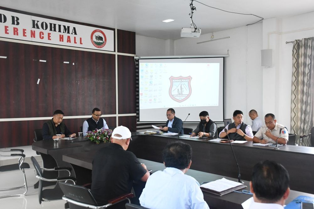 DPDB meeting underway at the DPDB Hall, Kohima on August 20. (DIPR Photo)