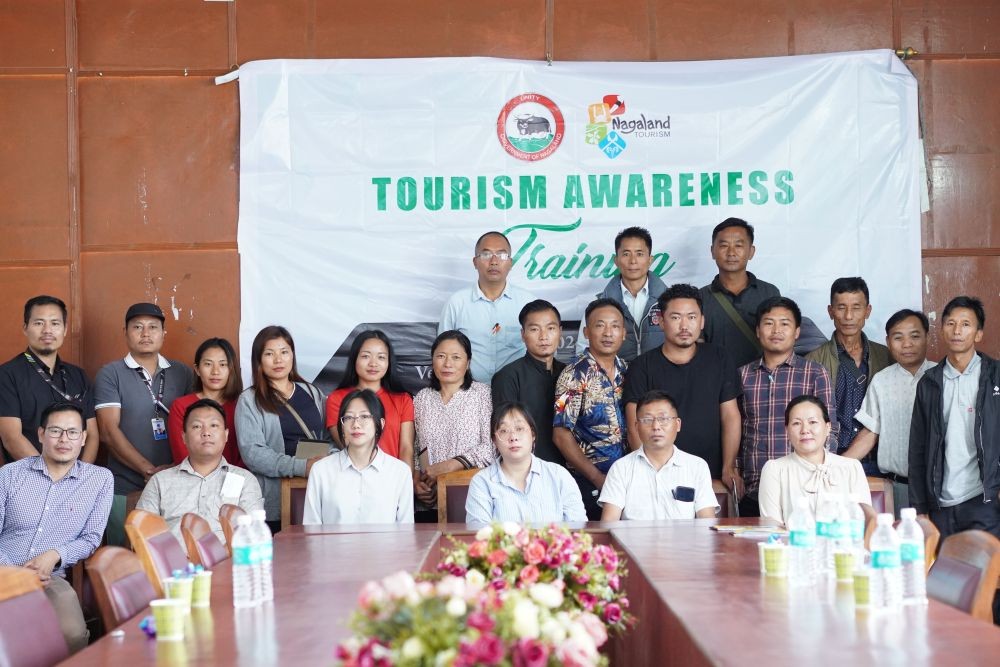 Participants of the tourism awareness training.