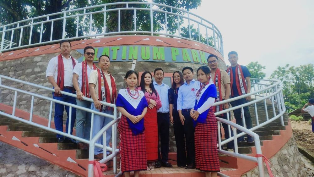 Dedicatory programme for opening of Platinum Jubilee Park held at Asangma village under Tuli subdivision, Mokokchung on August 2.