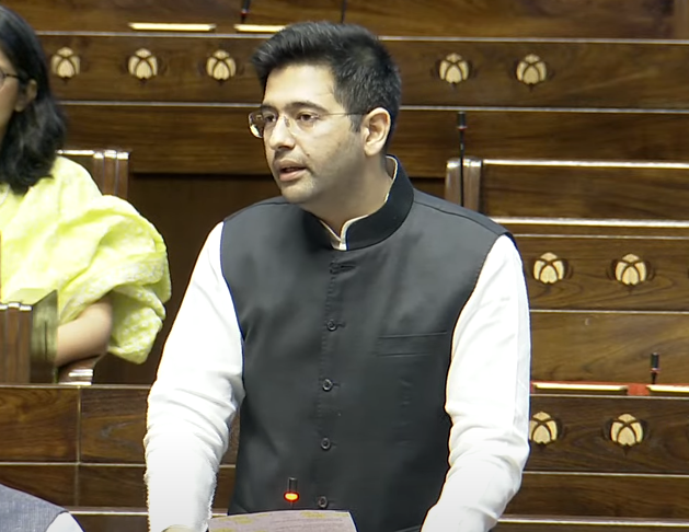 Rajya Sabha MP, Raghav Chadha. (IANS Photo)