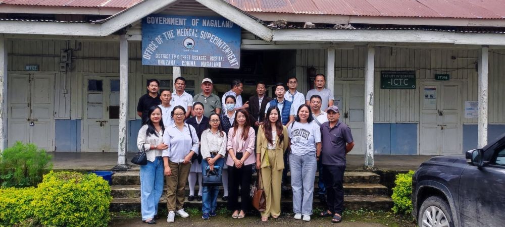 As part of the 78th Indian Independence Day home/institution visitation, members of the Kohima Press Club (KPC) visited the District TB Hospital, Khuzama on August 15.