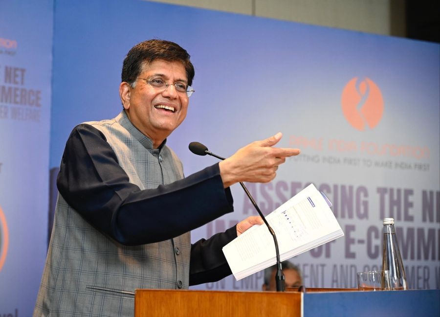 Union Commerce Minister Piyush Goyal. (IANS Photo)