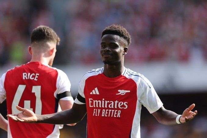 Saka-Havertz combine to begin Arsenal’s campaign with 2-0 win over Wolverhampton Wanderers in the first week of Premier League on Saturday. Photo credit: Arsenal @X
