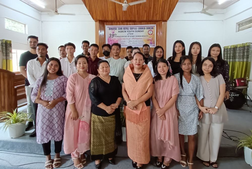 The Dimapur Town Nepali Baptist Church (Duncan) celebrated the AGBCN Youth Sunday and the 39th Foundation Day of the Women's Ministry on September 15.