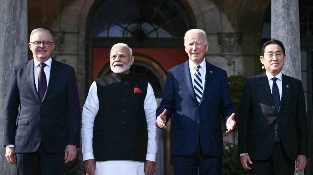 Quad leaders decry N. Korea missile launches, reaffirm 'complete' peninsula denuclearisation goal