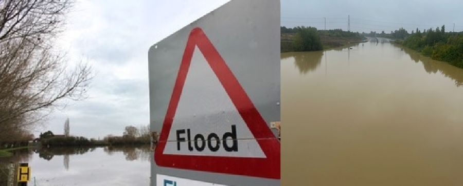 A submerged A-421 highway (Image courtesy: National Highways, England)