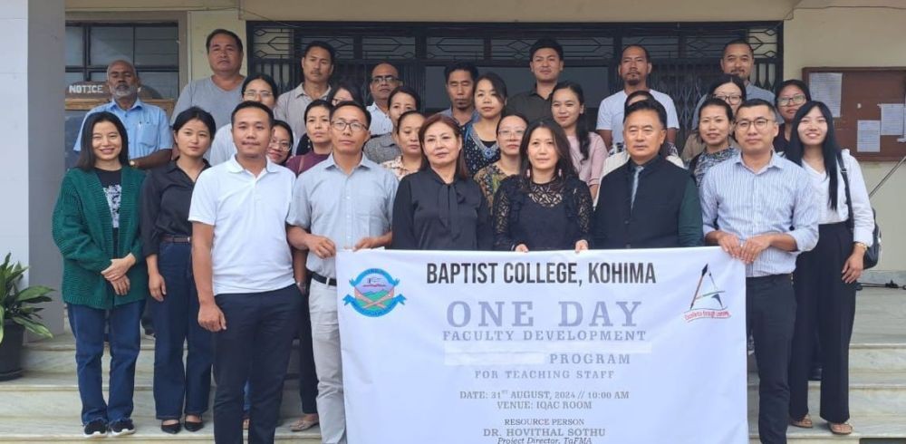 Resource persons with others during Faculty development and, administrative training.