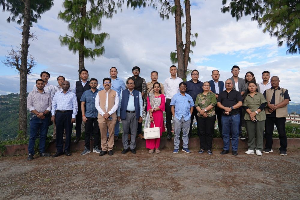 The Inter-Ministerial Central Team (IMCT) that visited Nagaland for an on-the-spot assessment of monsoon damage in Zunheboto and Tuensang districts.