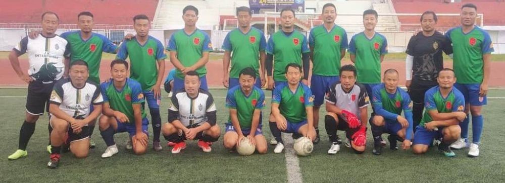 Players of All Blacks FC and Morung United FC on September 13.