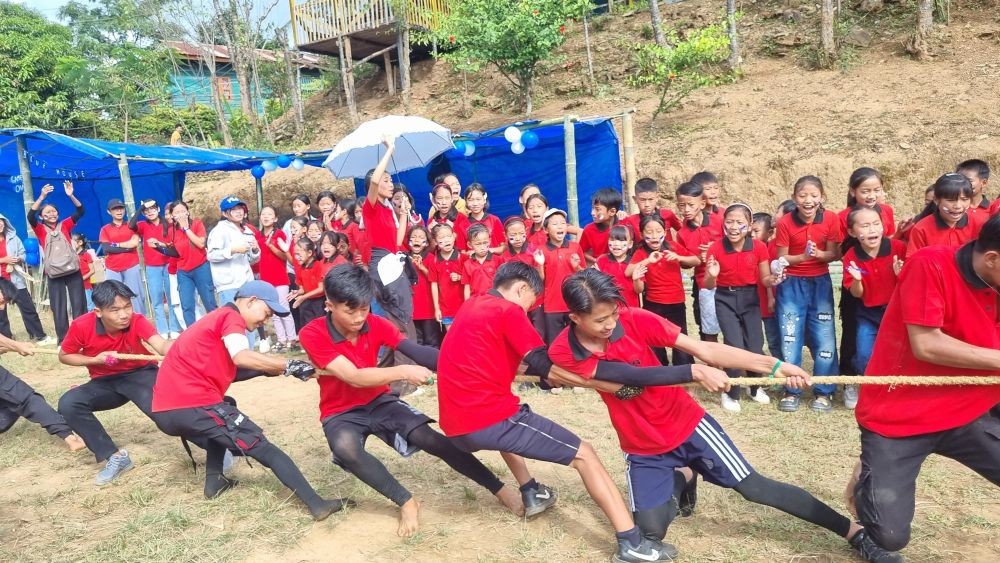 Good Shepherd High School, Kiphire annual school was held on October 7 & 8.