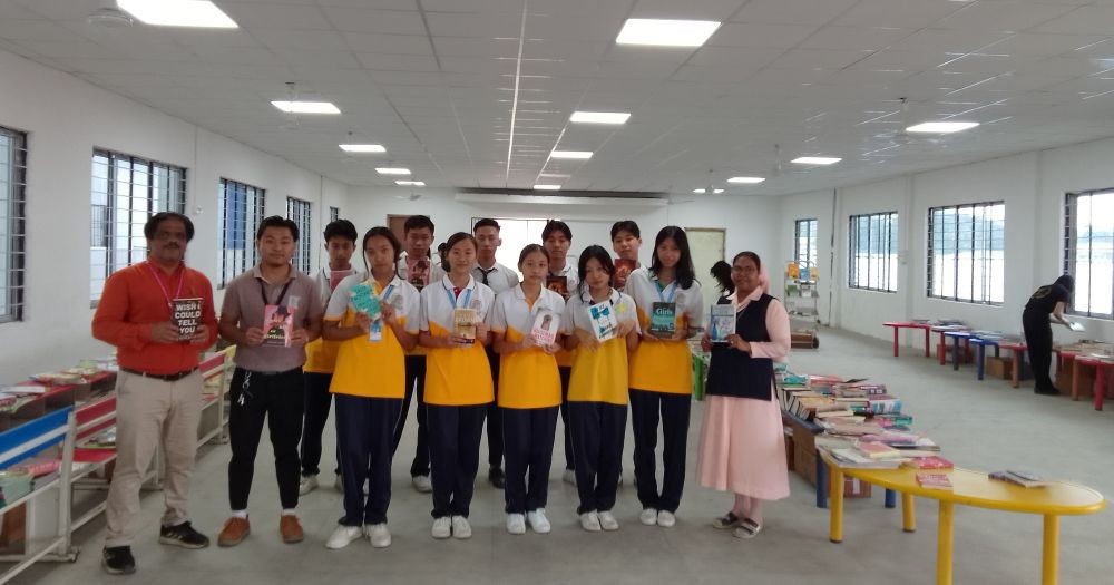 DMI St Joseph’s School, in partnership with ‘The White Owl,’ hosted a book fair on October 18 to 19.