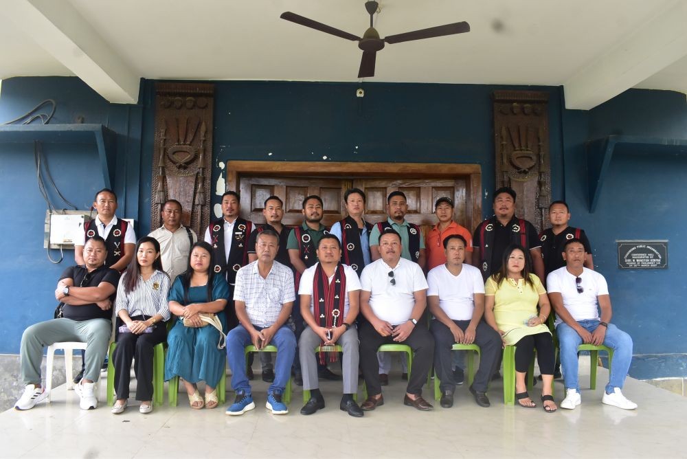 Chakhroma Youth Organisation and Western Sumi Youth Front during the coordination meet at CPO hall, Chümoukedima on October 23.