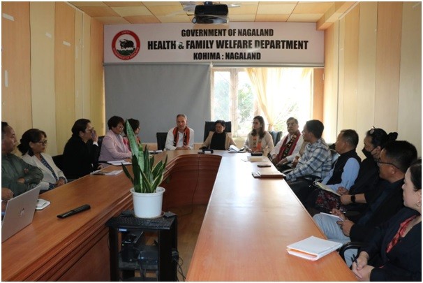 Department of Health & Family Welfare, Nagaland held a consultative meeting with members of Novo Nordisk Foundation at HFW Conference Hall, Nagaland Civil Secretariat on October 28.
