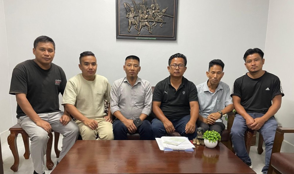KDCA officials after its meeting for 4th Kohima District Chess Championship in Kohima on October 14.
