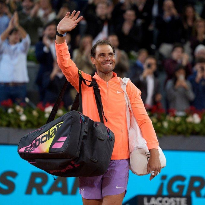 Rafael Nadal/ Credit: X/ Madrid Open