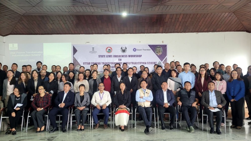Hekani Jakhalu and others during state level awareness workshop on UNNATI- 2024 in Kohima on October 24. (Morung Photo)