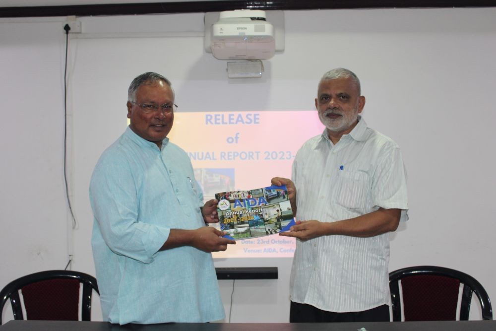The ANMA Integrated Development Association (AIDA) presented its Annual Report for the fiscal year 2023-2024 during a special event at its conference hall in Dimapur.