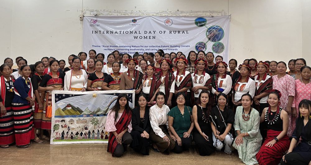 International Day of Rural Women was celebrated by members of Sisterhood Network at Tourist Lodge, Dimapur on October 15. (Morung Photo)