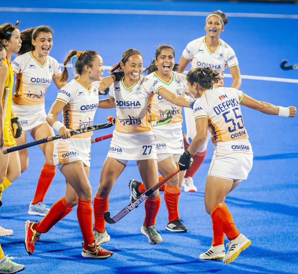 Deepika’s goal helps India beat China 1-0 to defend title; claim third title overall in Women's Asian Champions Trophy in Rajgir, Bihar, on Wednesday. (Photo credit: Hockey India )