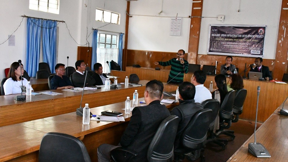 Capacity building programme for Town Councillors of Wokha district held at DC conference hall, Wokha town on November 14. (DIPR Photo)