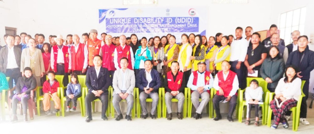 A UDID publicity, awareness & enrollment drive was held on November 9 at the VDB Hall in Zunheboto.