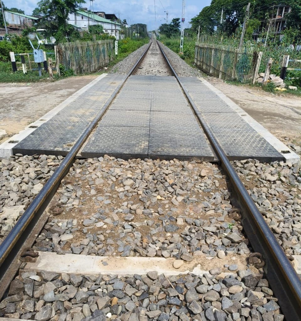 NFR enhances safety by installing rubberized surfacing at LC gates ...