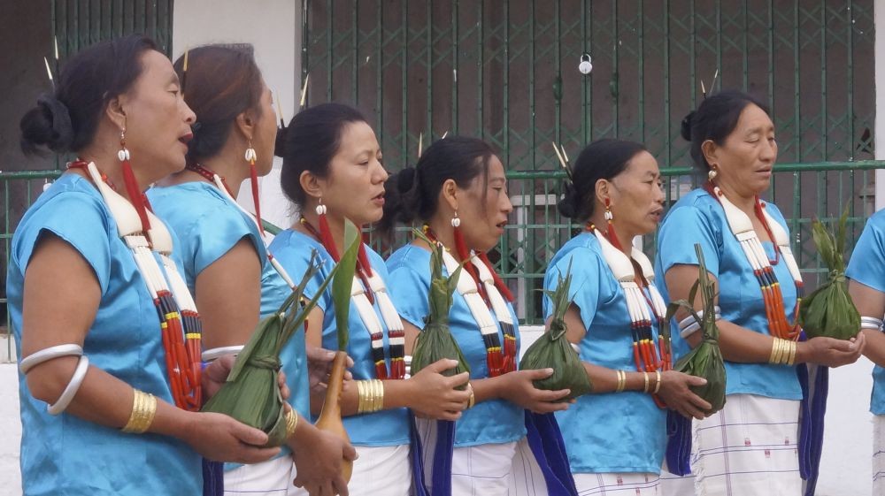 The third day of the Tokhu Emong Festival in Wokha was marked by competitions like folk dance, folk song and yodeling. (Morung Photo)