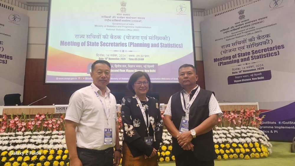 Officials from Nagaland attends state secretaries meeting at New Delhi.