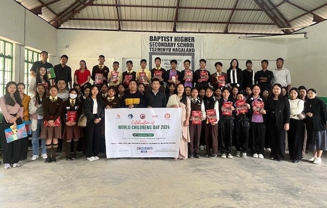 DCPU Tseminyu organised awareness programme to mark World Children’s Day on November 20.
