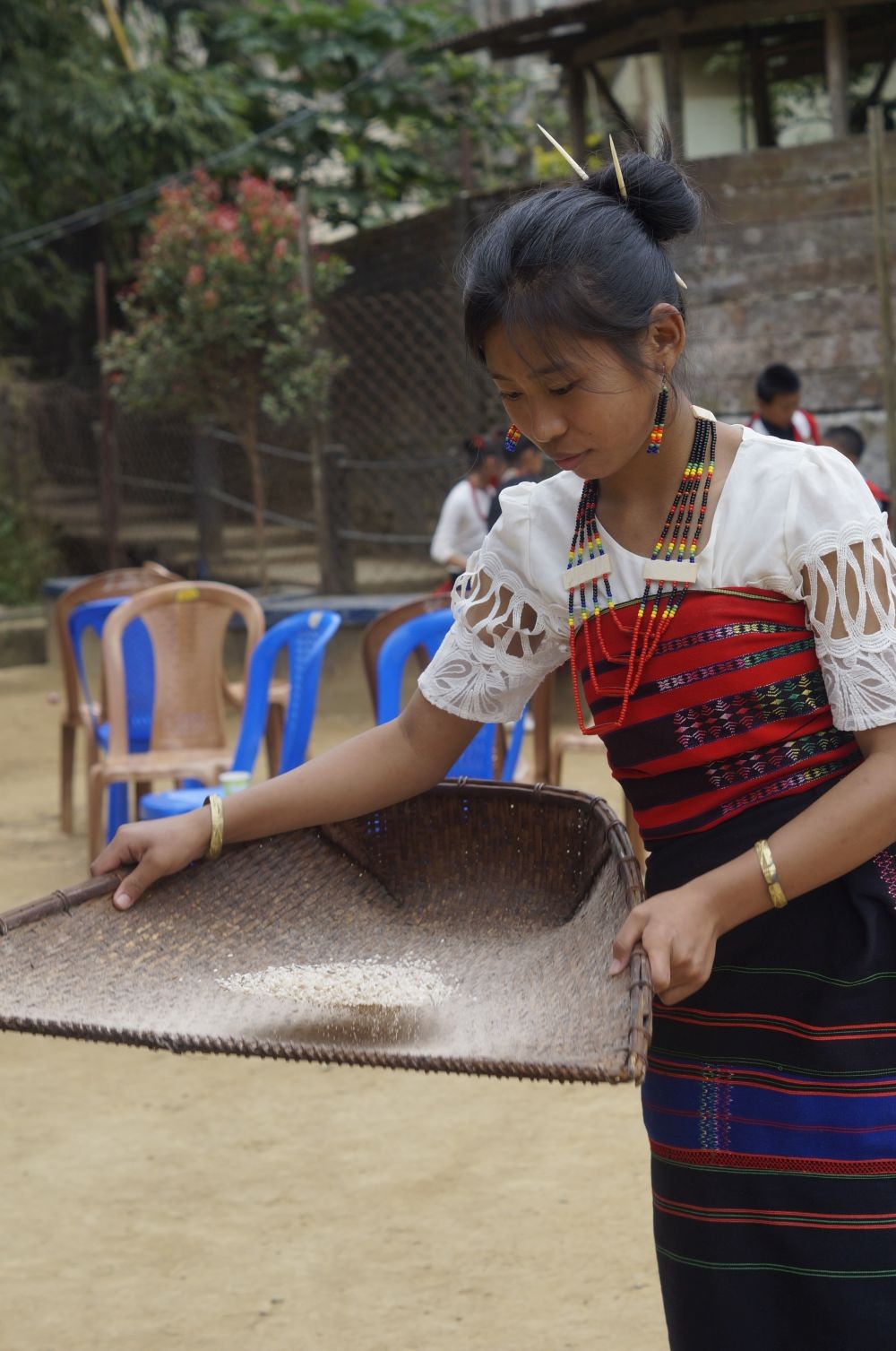 Glimpses into the Cultural Day 2024 at Fernbrook School, Wokha on November 5. (Morung Photo)