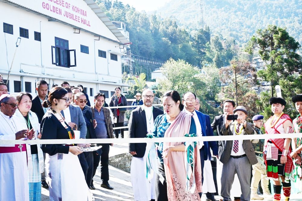 Minister Salhoutuonuo Kruse opened the first edition of the flower festival on November 30 at Kohima.