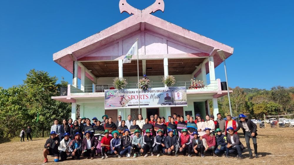 Dignitaries and others during the opening ceremony of 8th SYSO Sports Meet on December 27.