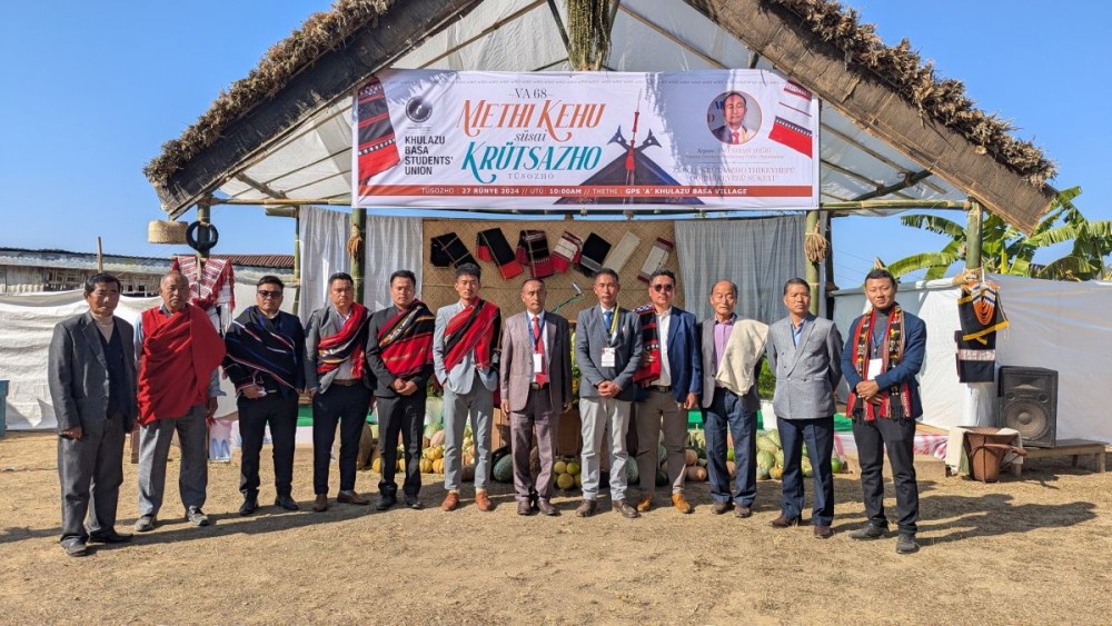 Dignitaries and others during 68th KBSU general session and cultural day at Khulazu Basa Village on December 27.